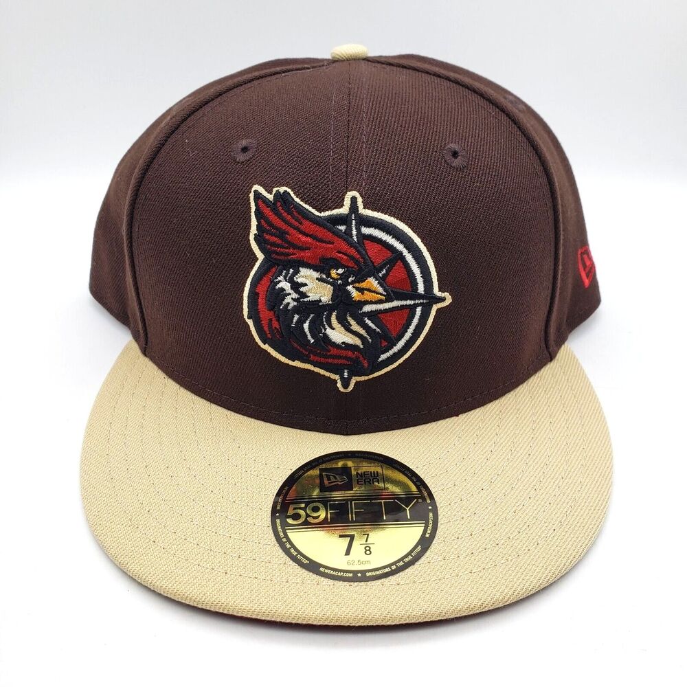 CLINK ROOM Cardinal Direction Hat 59 Fifty Fitted 7 7/8 Brown Red NEW